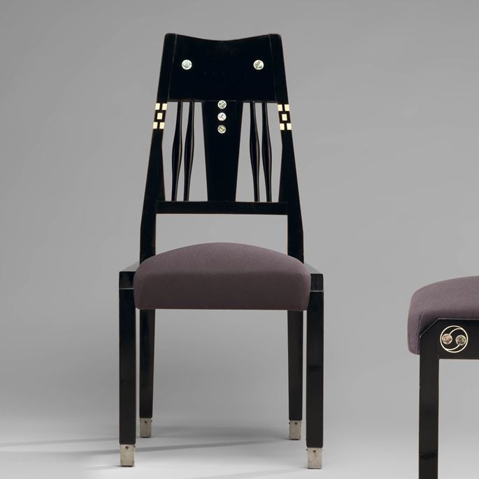 Joseph Maria Olbrich - Pair of side chairs | MasterArt